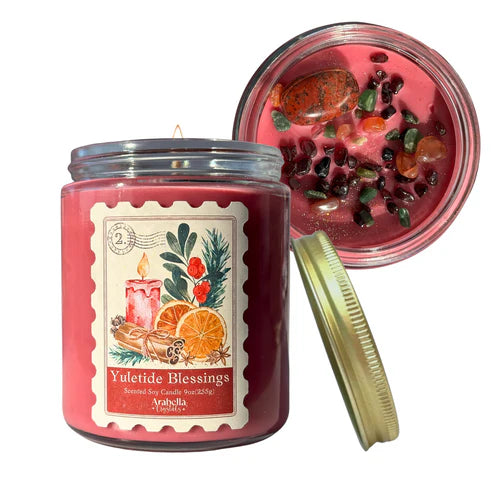 Yuletide Blessings Soy Candle - Limited Edition