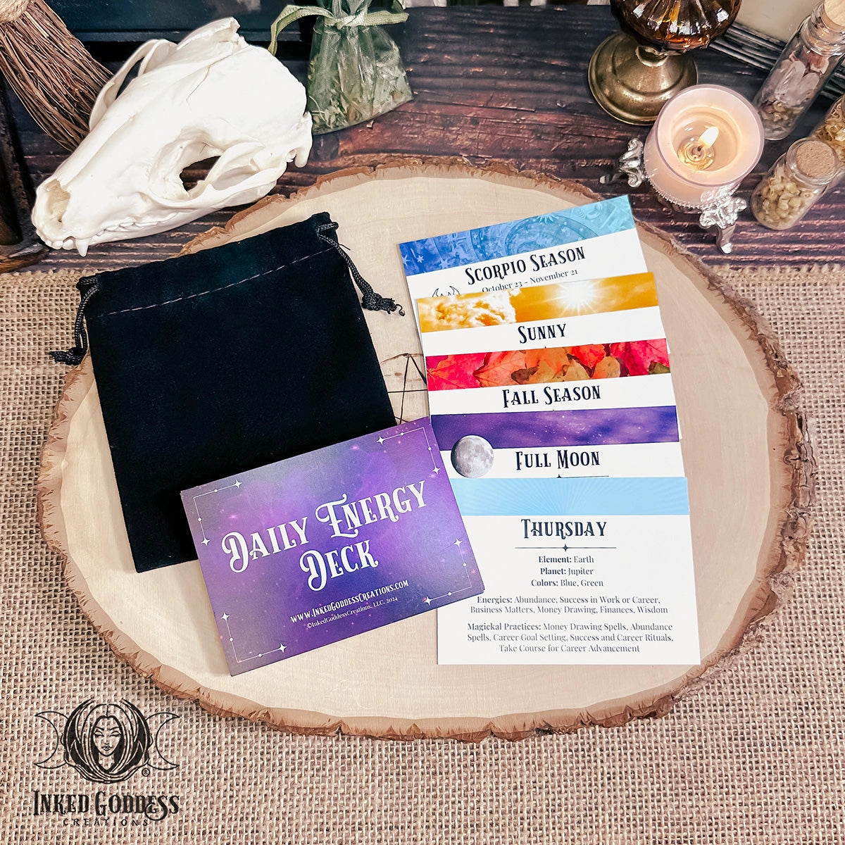 Daily Energy Deck For Daily and Seasonal Magick
