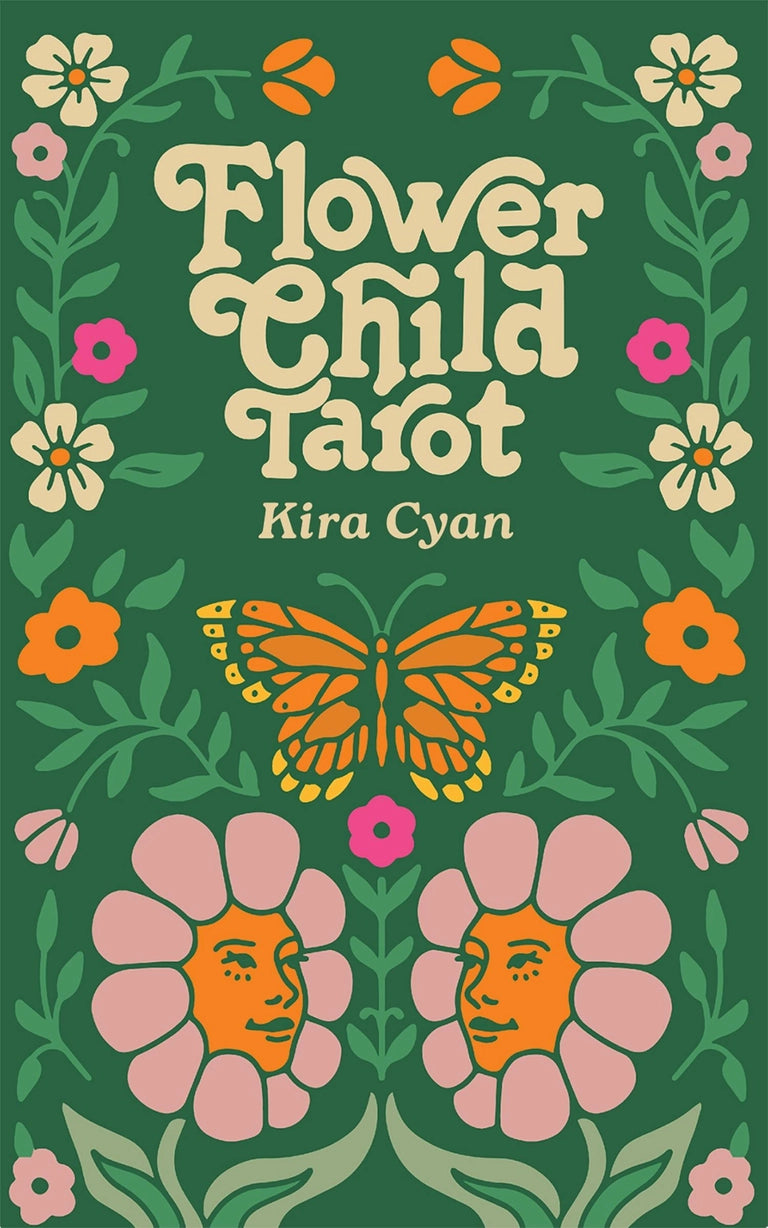 Flower Child Tarot: Deck and Guidebook by Kira Cyan