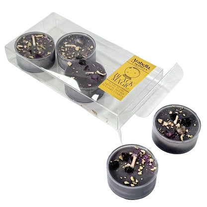 Black Magic Ritual Tea Light Candles